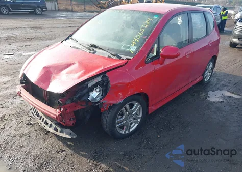 2007 Honda Fit Sport z USA, uszkodzony, nr VIN JHMGD38687S055080